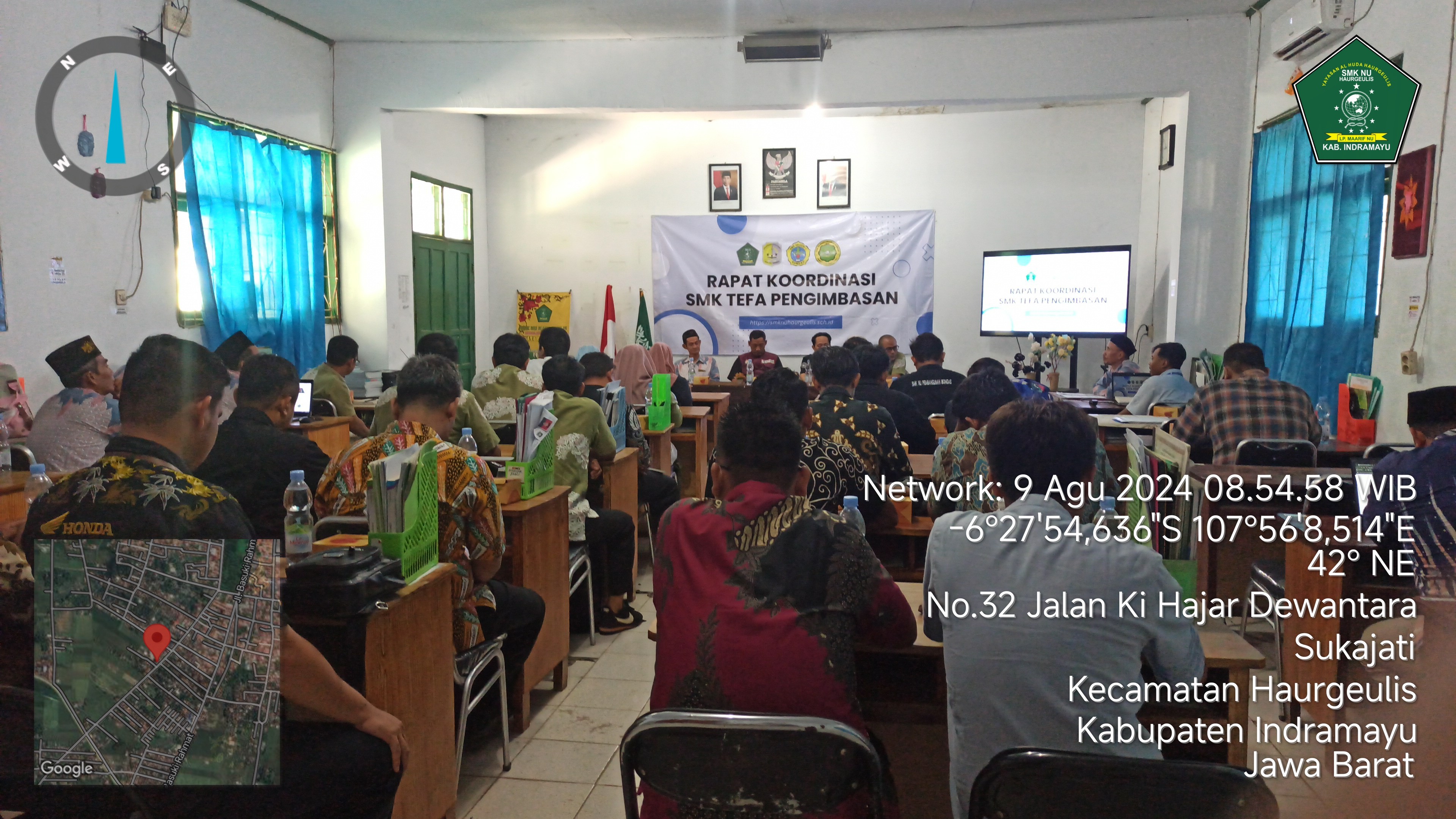 RAPAT KOORDINASI SMK TEFA PENGIMBASAN