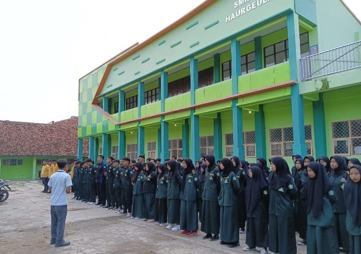 Briefing pagi sebelum masuk tefa oleh PIC tefa